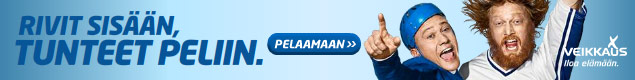 Veikkaus artikkelimainos