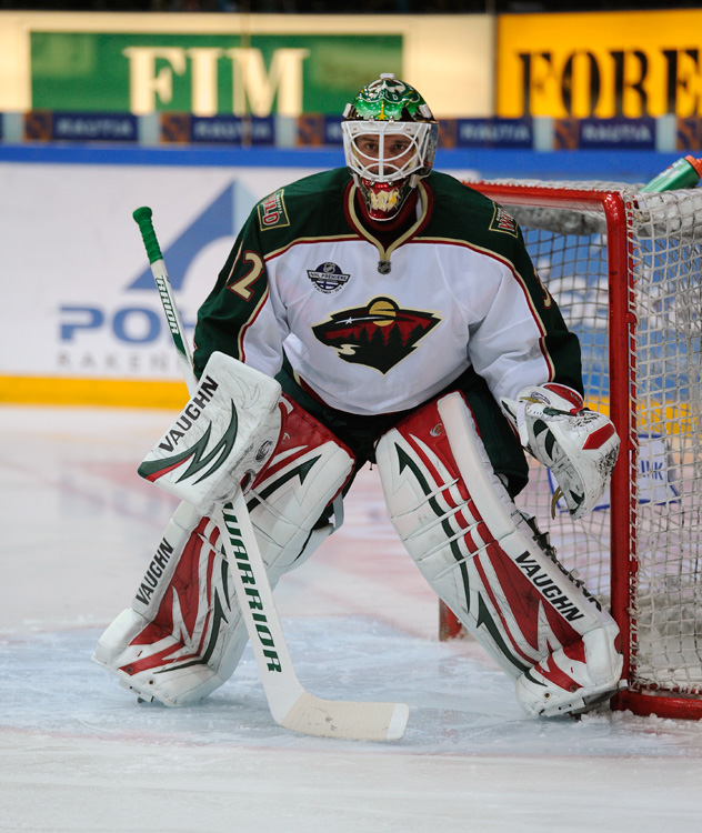 Maalivahti Niklas Bäckström Maalivahti Niklas Bäckström