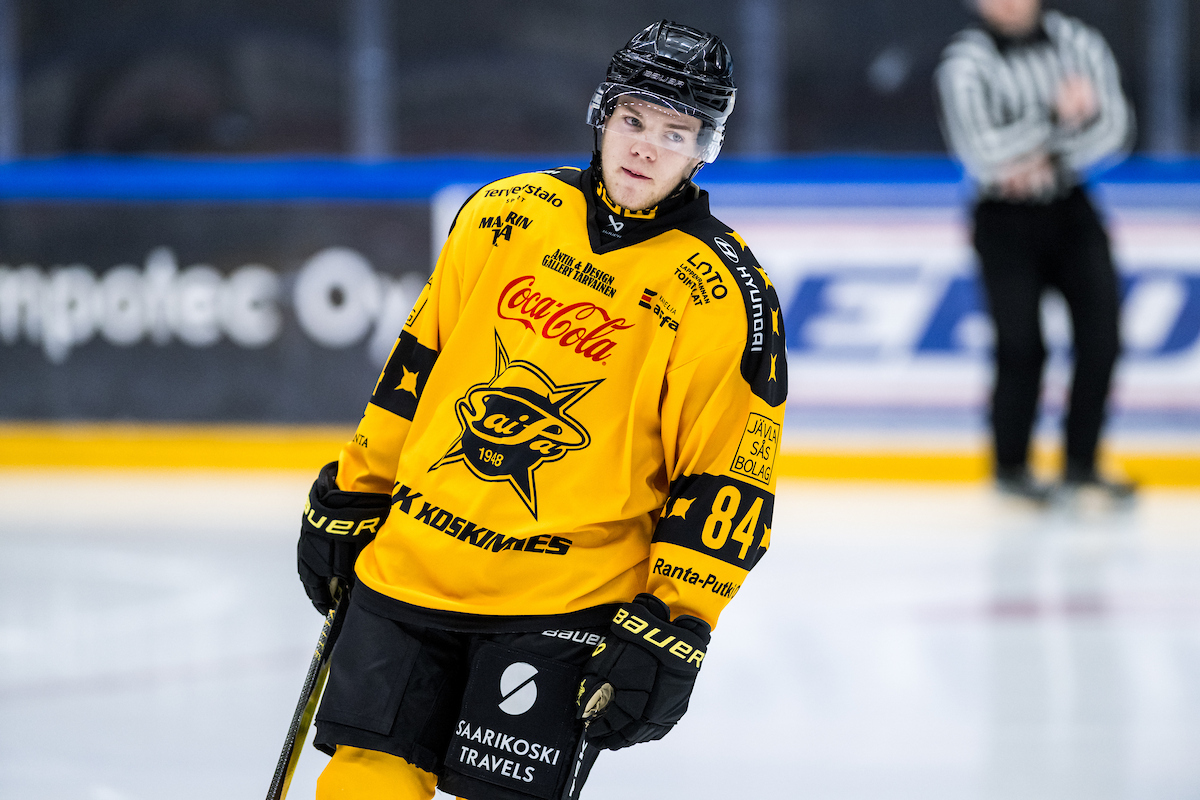 SaiPan Anze Zezelj on kantanut joukkuettaan U20 SM-sarjassa. (Kuva: Riku Laukkanen)