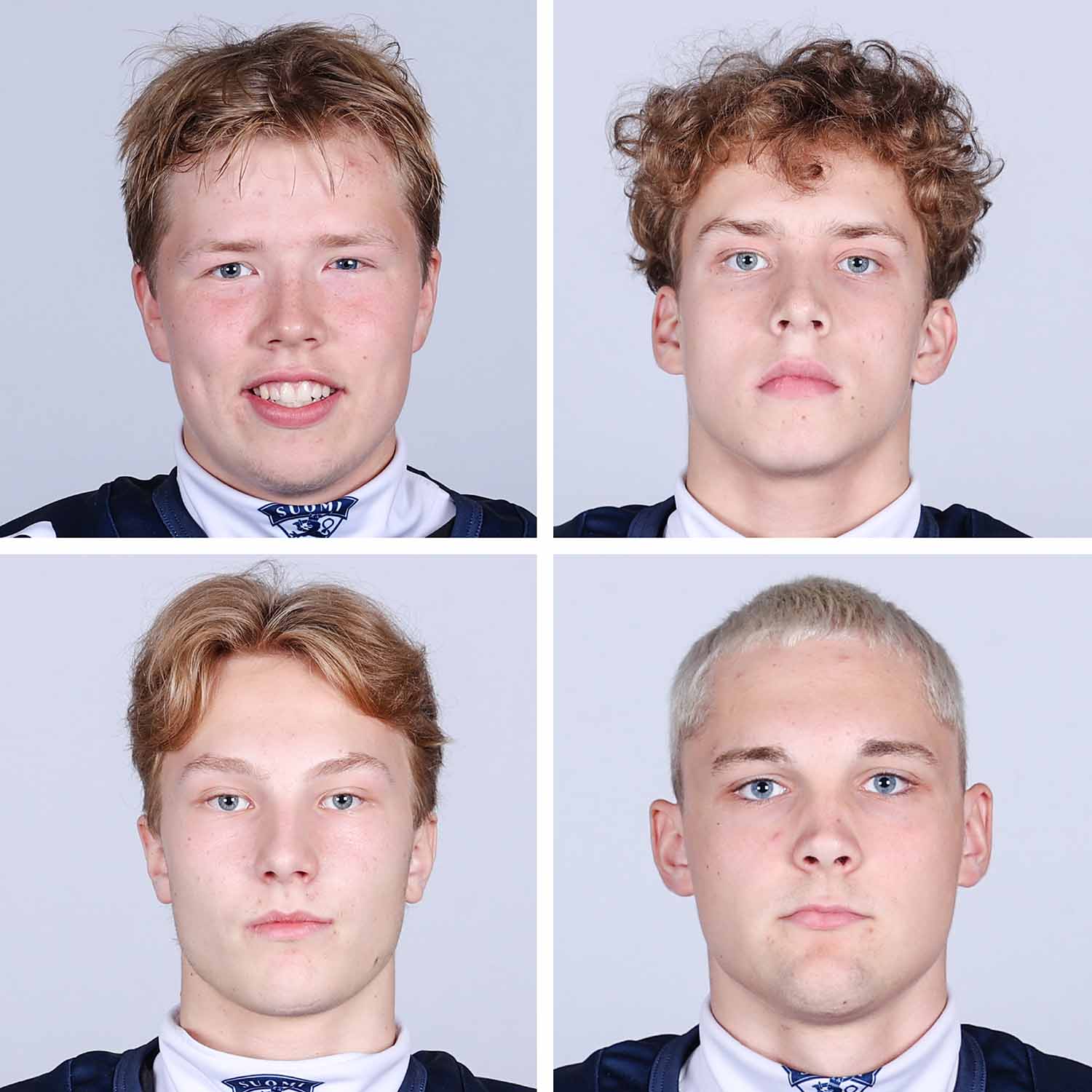Uronen (ylh. vas.), Piiparinen, Suominen (alh. vas.) ja Suvanto.