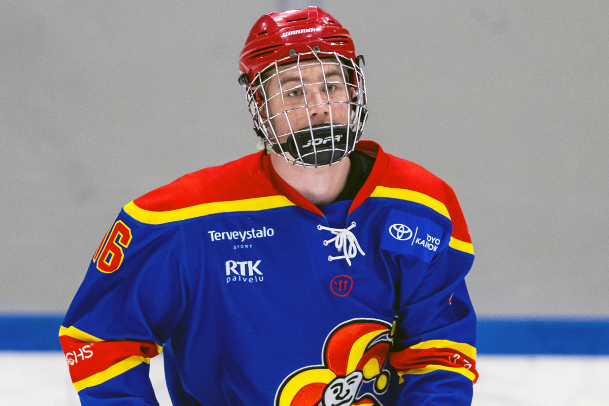 Tino Kossila johdatti Jokerit avausvoittoon Tapparaa vastaan. (Kuva: Riku Laukkanen)