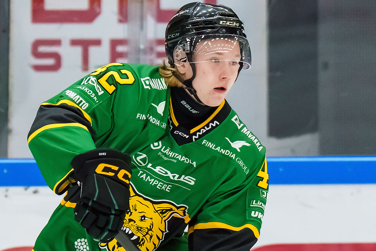 Jalmari Melanen nousi U20-avausfinaalin sankariksi. (Kuva: Mika Kylmäniemi)