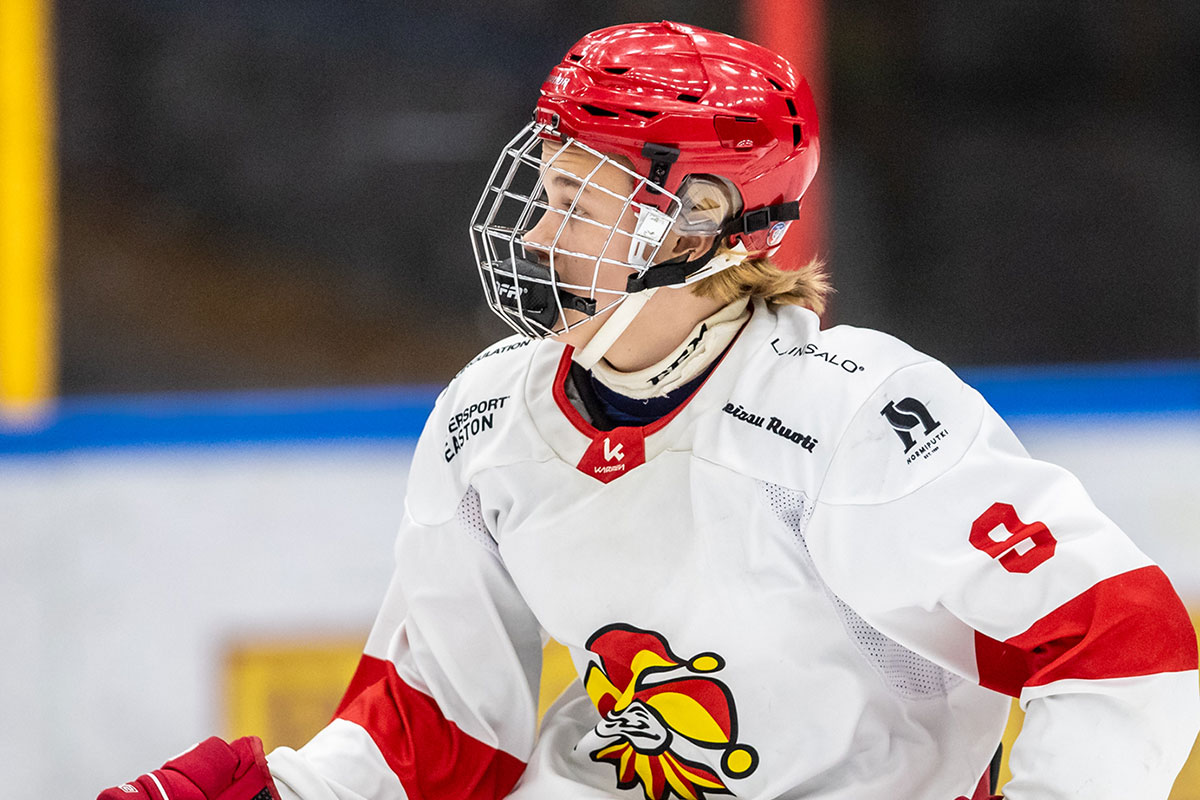 Jokerien Vito Agarth on ollut pudotuspelien paras maalintekijä. (Kuva: Jari Mäki-Kuutti)