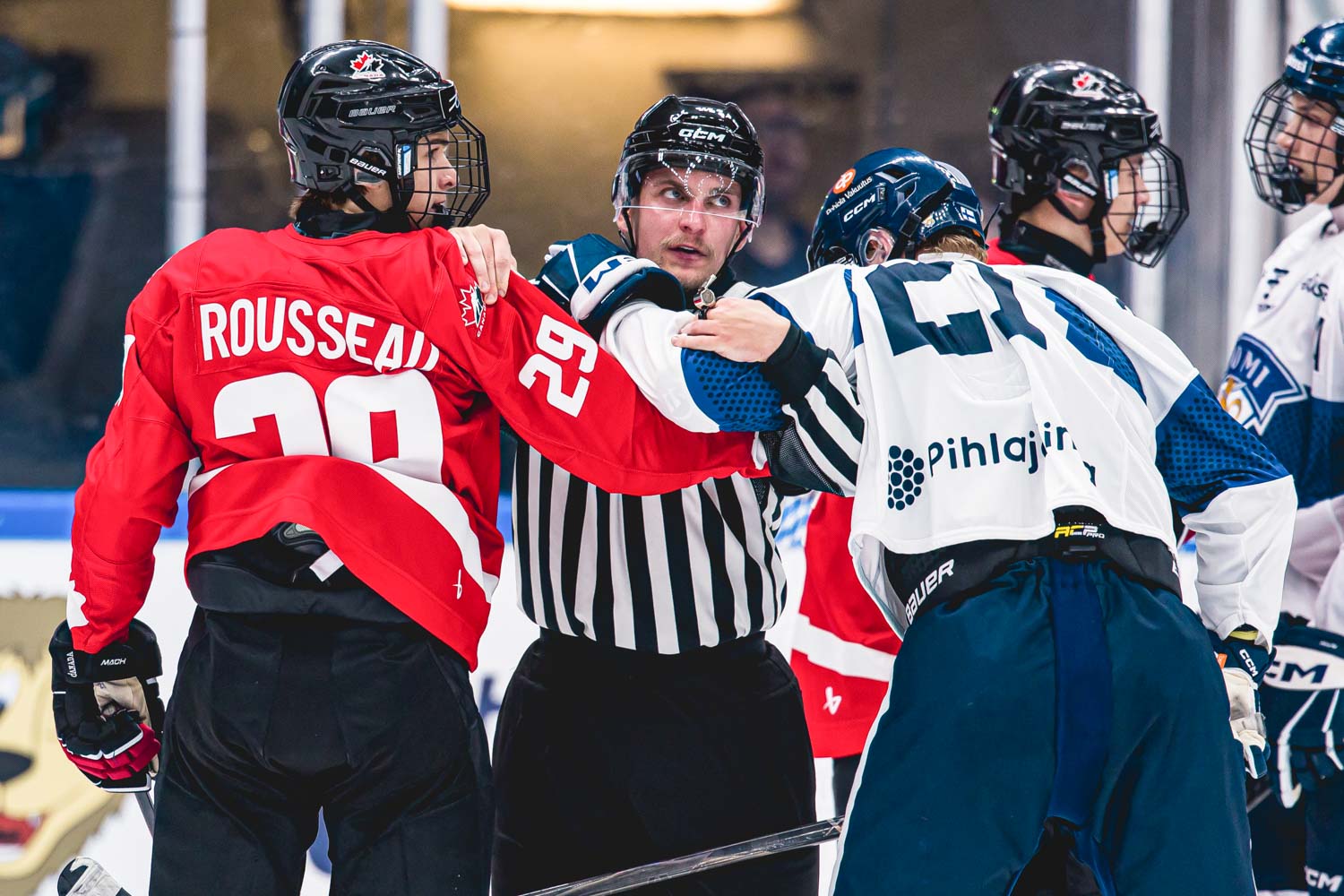 Pronssiottelu Suomi–Kanada lauantaina kello 18.00 – Kanadan voittoputki poikki Hlinka Gretzky Cupissa