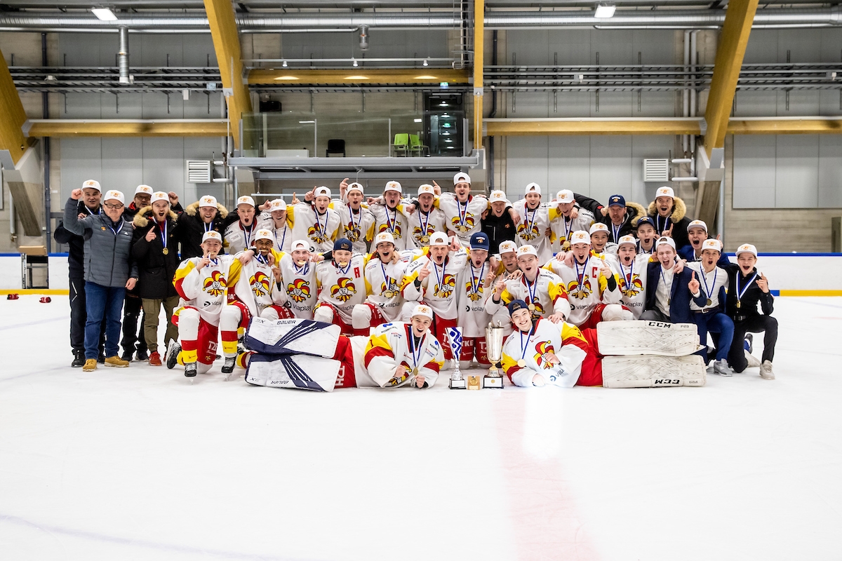 U16 SM: Jokerit kaatoi HIFK:n toistamiseen ja voitti mestaruuden