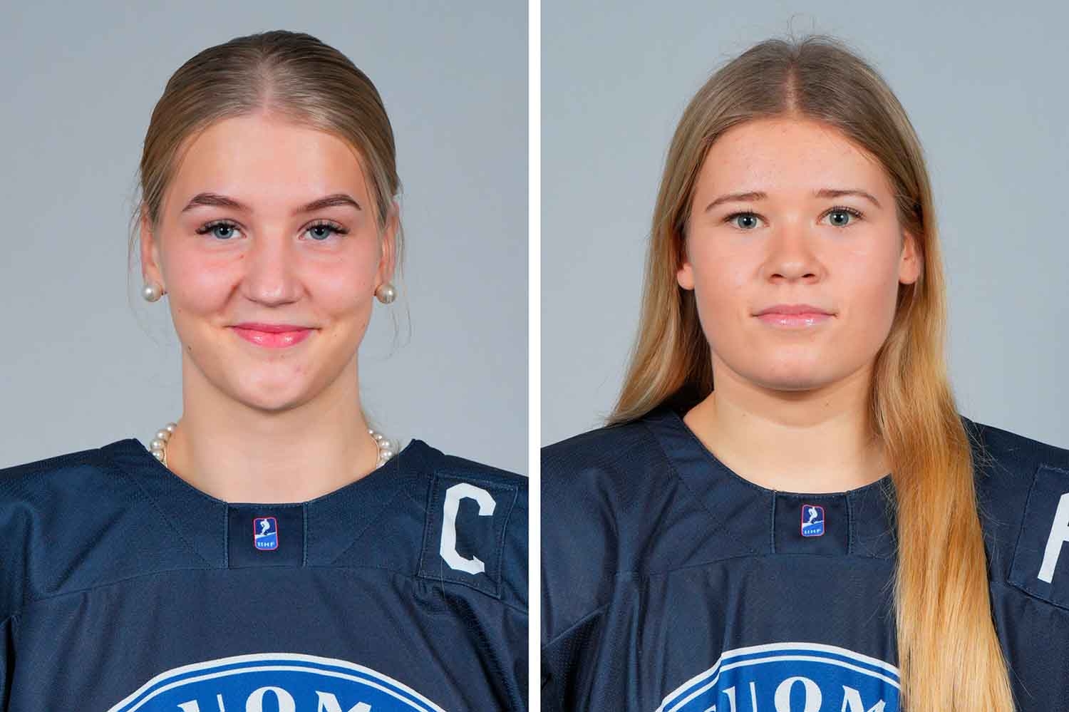 Tuuli Tallinen ja Emma Ekoluoma tyttöjen MM-kisojen All Starsiin