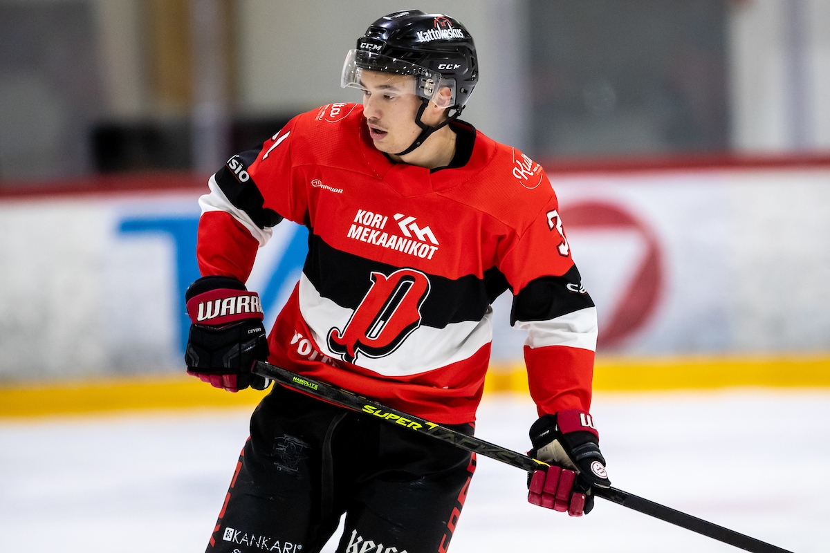 Tuukka Mäntymäki oli Pyryn ykkösnimi lauantaina.