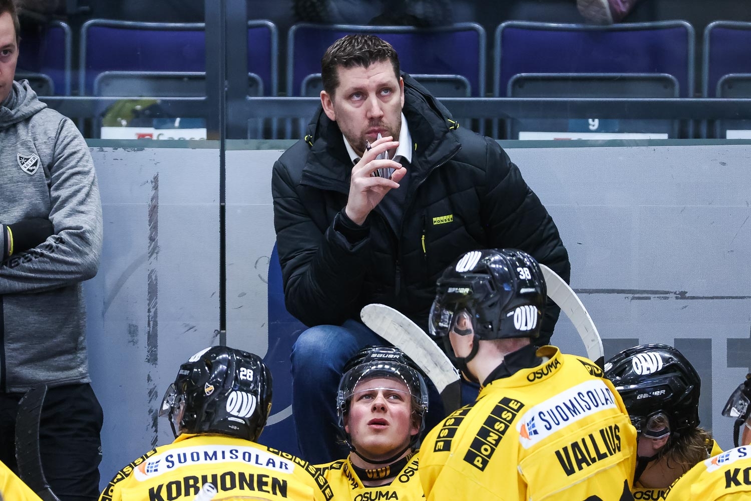 KalPan päävalmentaja Petri Karjalainen.