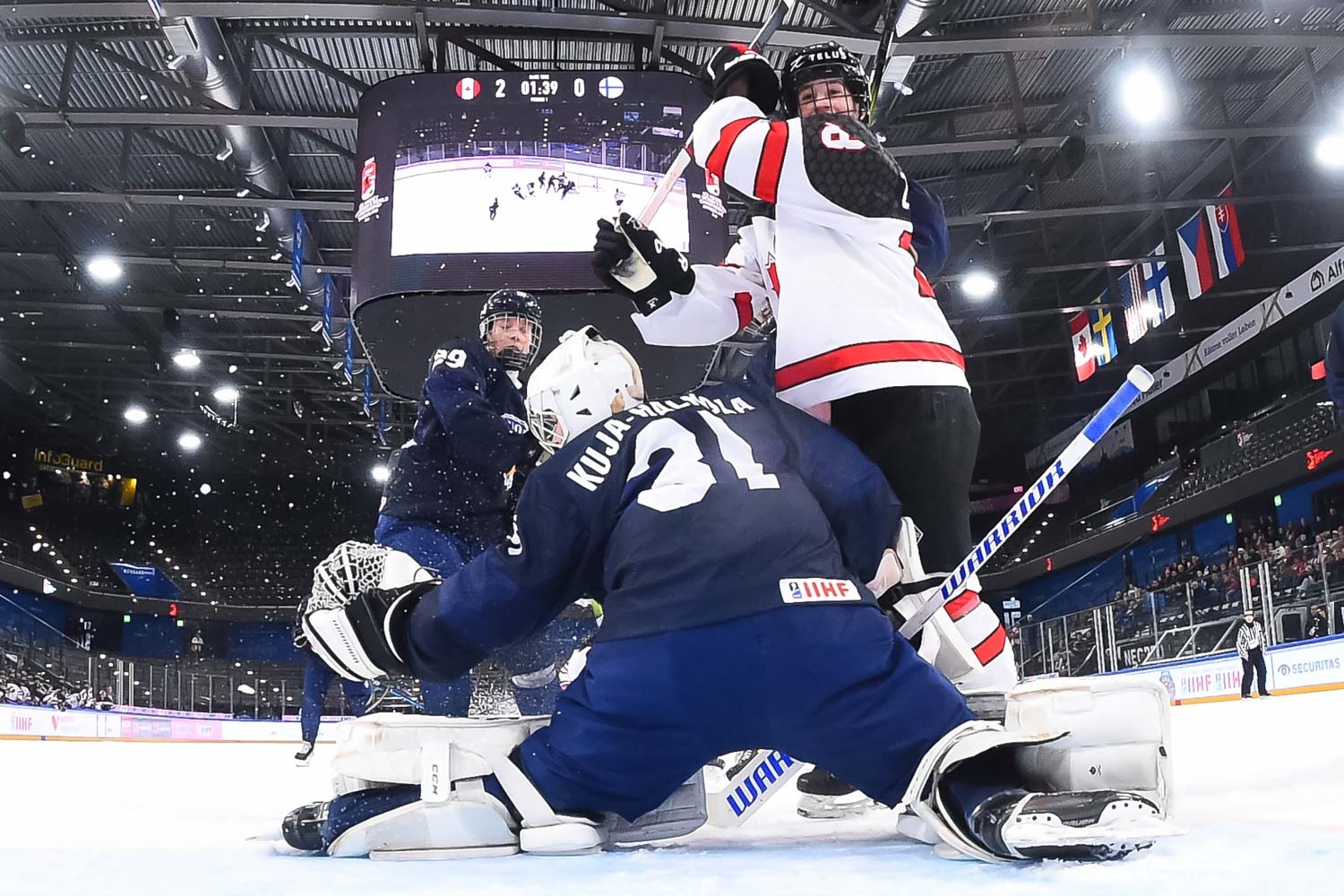 Maalikooste: Kanada voitokas pronssiottelussa, Tyttöleijonien sijoitus neljäs – Näin ottelu eteni