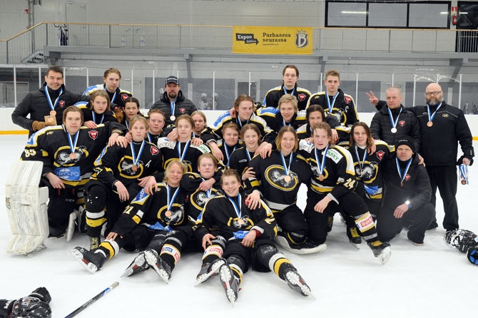 Final Four // Kärpät kaatoi TPS:n ja otti C-nuorten SM-pronssin
