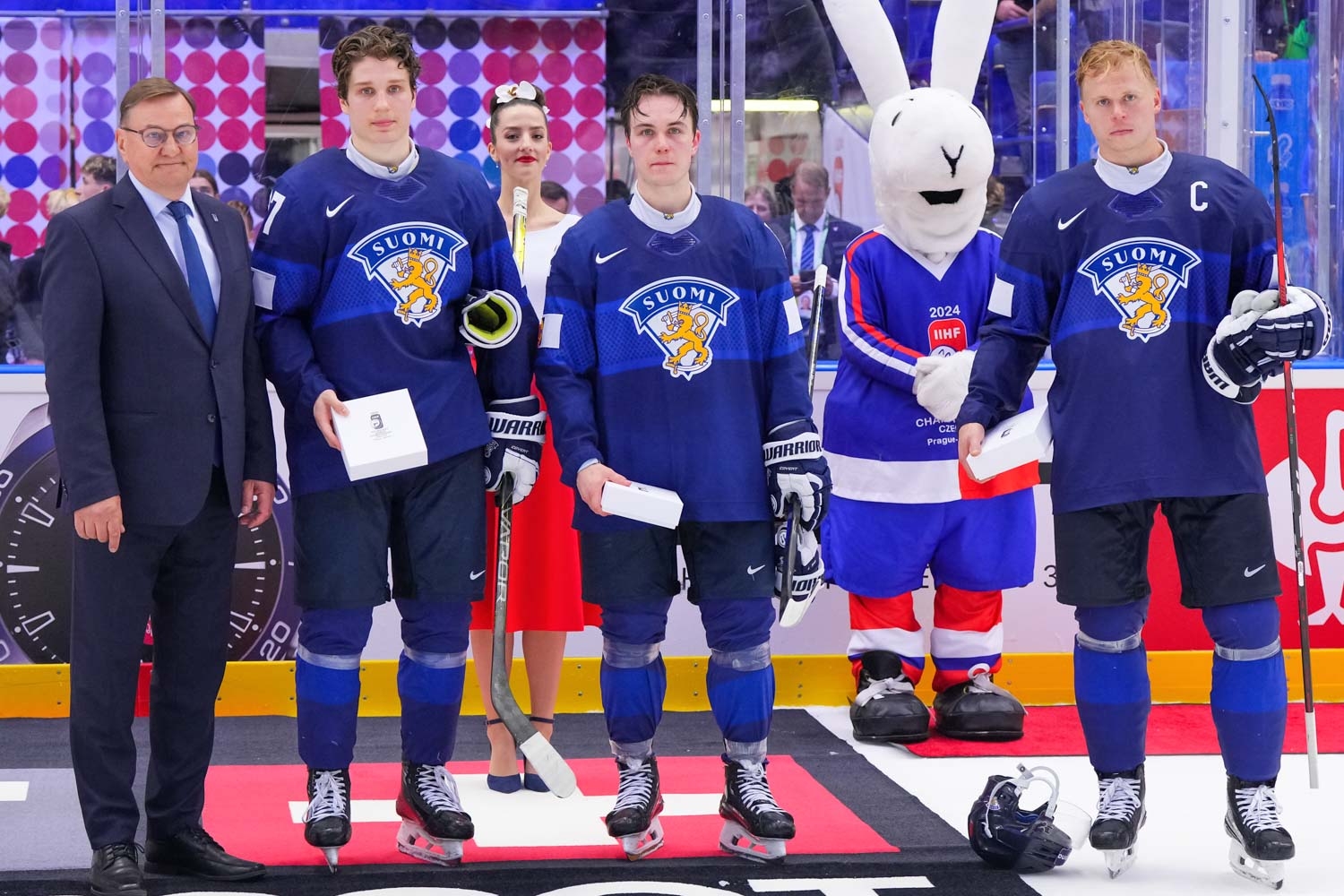 Leijonien parhaat pelaajat MM-kisoissa: Innala, Kapanen, Määttä