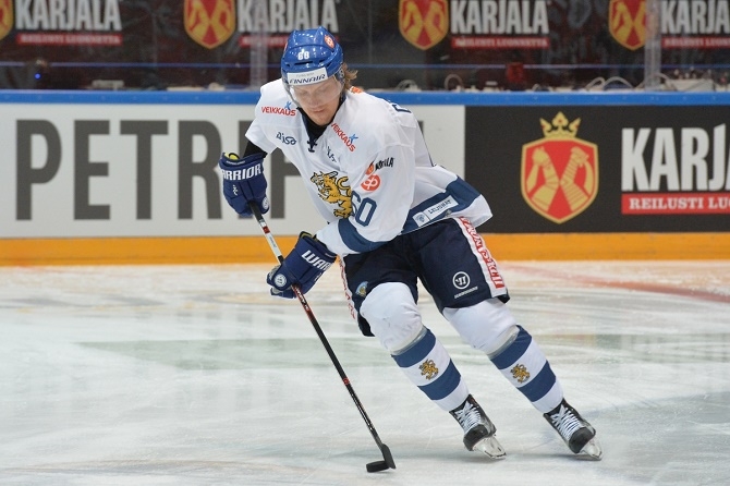 Markus Granlund sentterinä omassa tähtikentällisessään