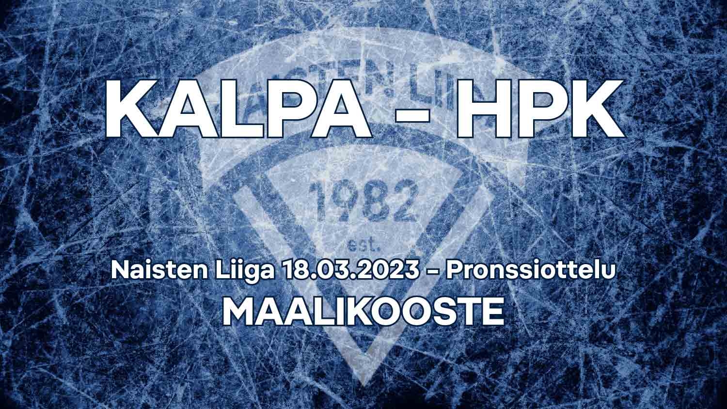 Maalikooste: KalPalle pronssia Naisten Liigassa