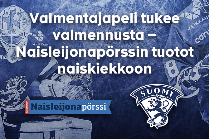 Valmentajapeli tukee valmennusta – Naisleijonapörssin tuotot naiskiekkoon