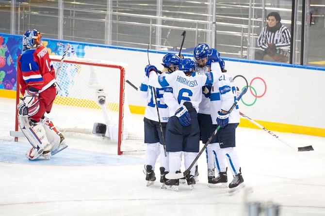 Naisleijonat viides Sotshissa - Tässä joukkueet sijoilla 5-8
