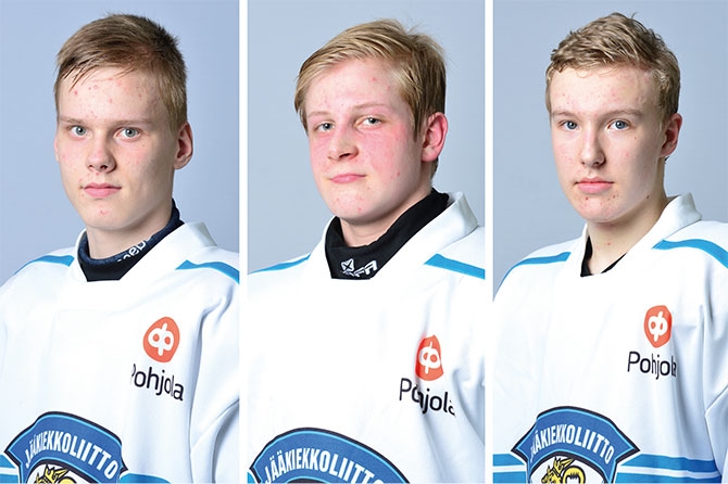 Pohjola-leiriltä nuorten MM-kisoihin - Kolmetoista vuonna 1998 syntynyttä MM-pelaajaa hyvästeli juniorimaajoukkueet