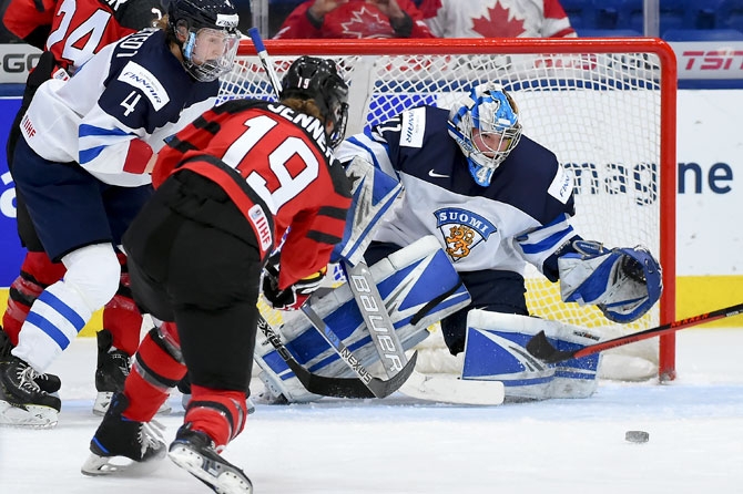Kanada liian vahva Naisleijonille - Pronssiottelu TV2:ssa perjantai-iltana