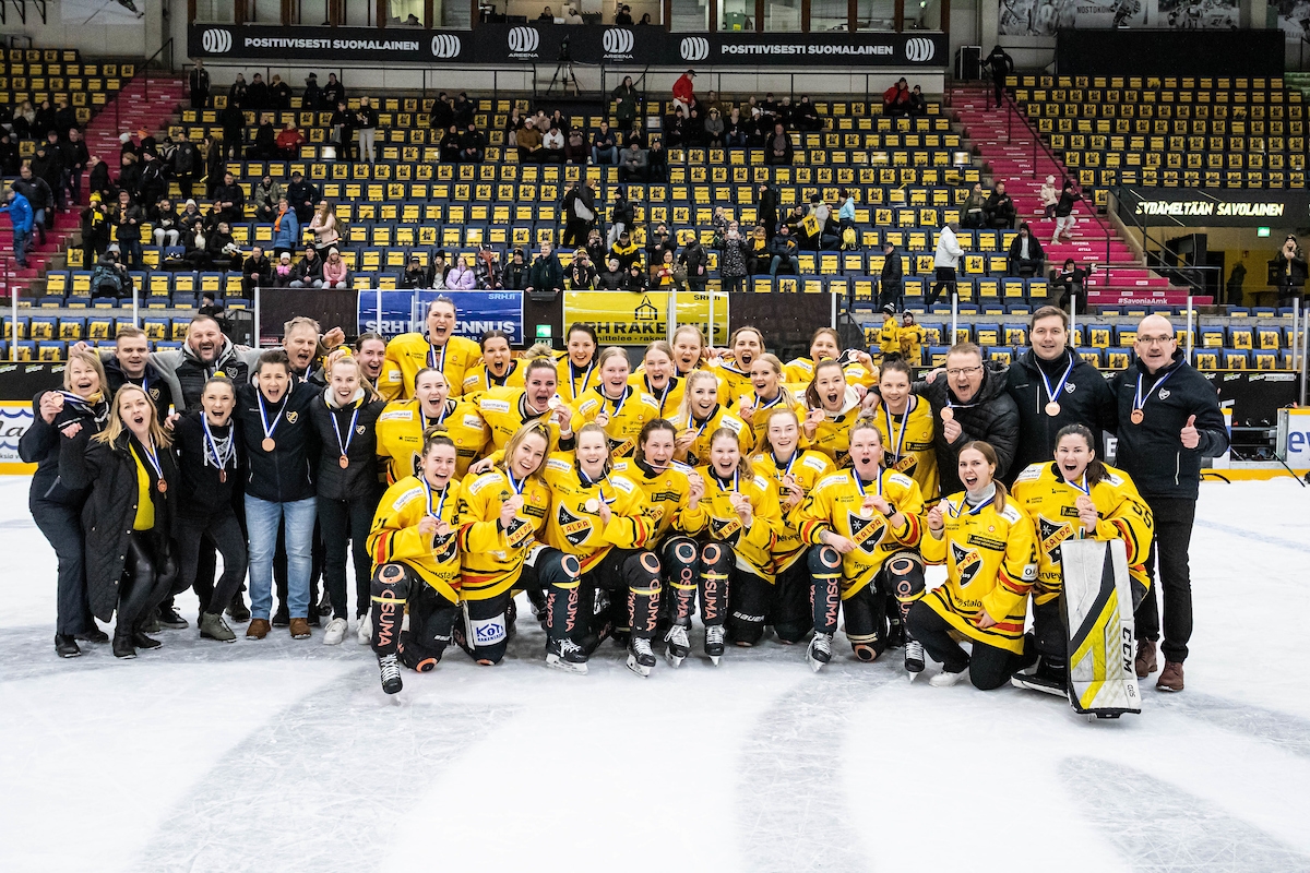 Naisten Liiga: KalPa juhlii pronssia – HPK taipui Niiralassa