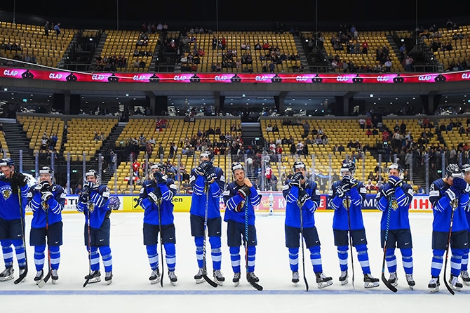 Suomen sijoitus MM-kisoissa: Viides