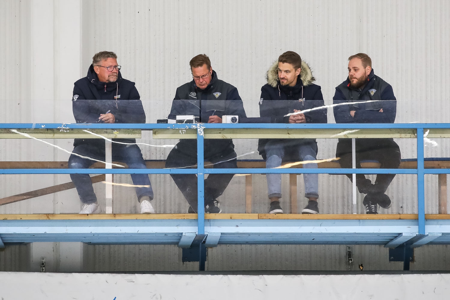 Jukka Jalonen seurasi U17:n jääharjoituksia Vierumäellä