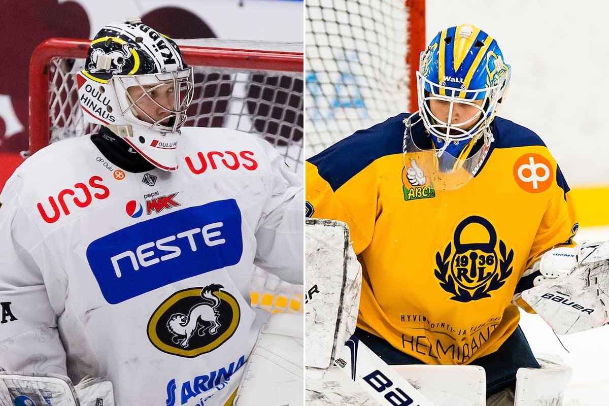 Kumpi vie maalivahtien kaksinkamppailun – Leevi Meriläinen (vas.) vai Alex Mäkelä?