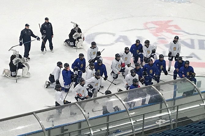 Sunnuntai oli U17:lle matkapäivä - Viiden maan turnaus käynnistyi maanantaina