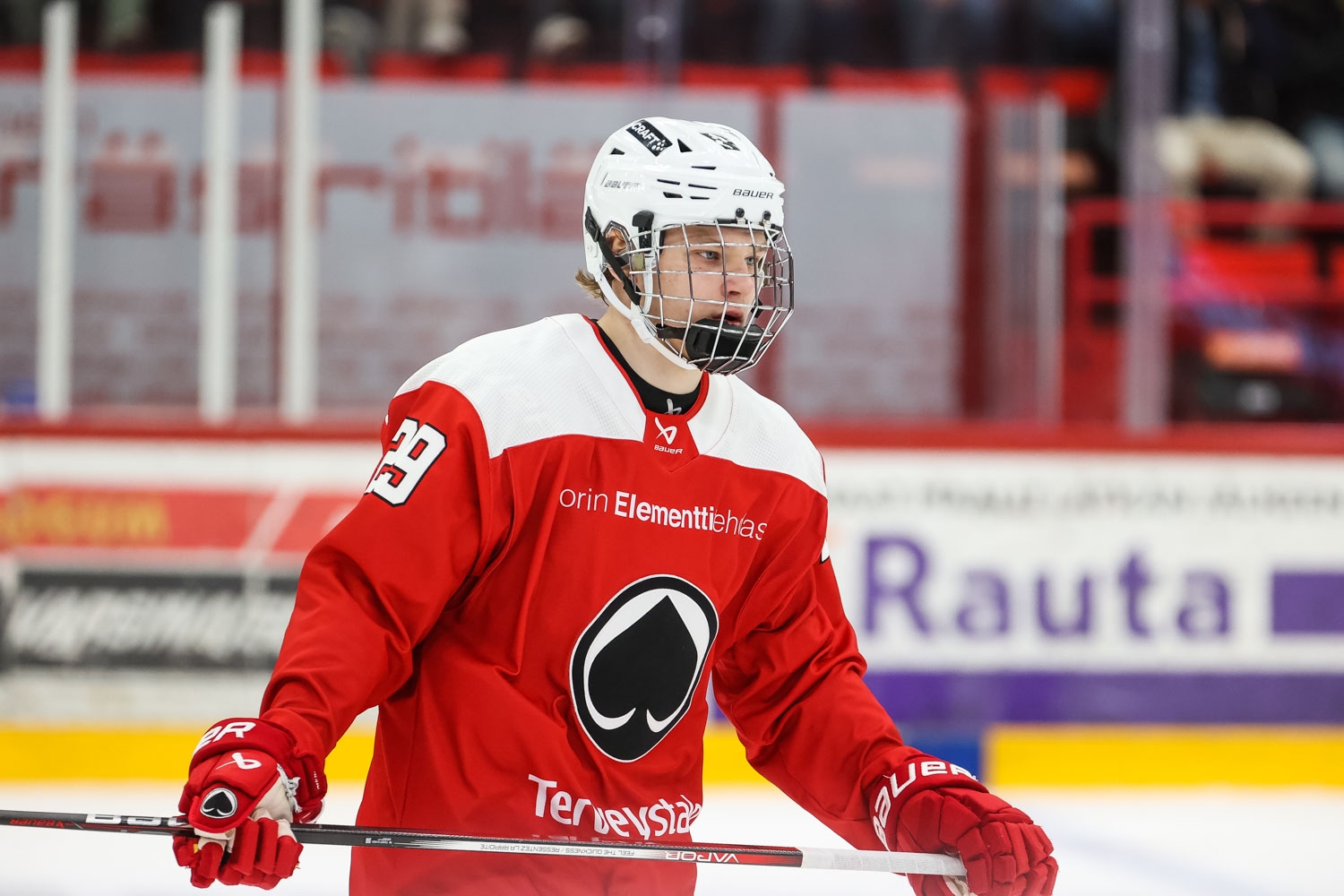 Lenni Hämeenaho teki kahdessa ensimmäisessä finaaliottelussa yhteispisteet 3+2=5.