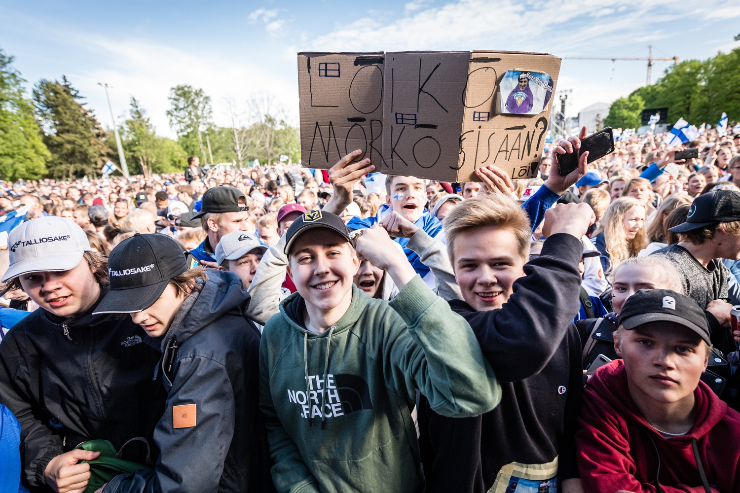 Kiitos yleisö! Kuvia Kaisaniemen puiston kansanjuhlasta