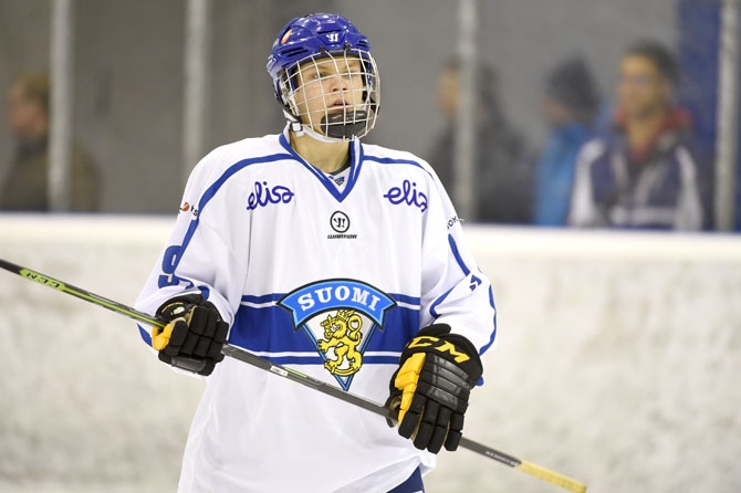 U18: Vili Saarijärvi MM-kisojen paras puolustaja