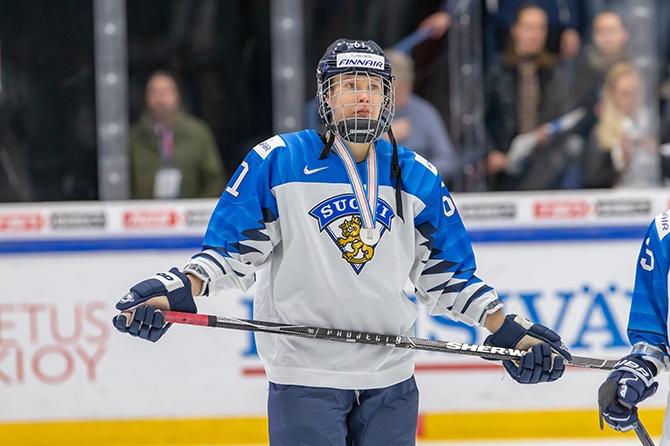 Naisleijonien Tanja Niskasesta Aliupseeriliiton Vuoden urheilija