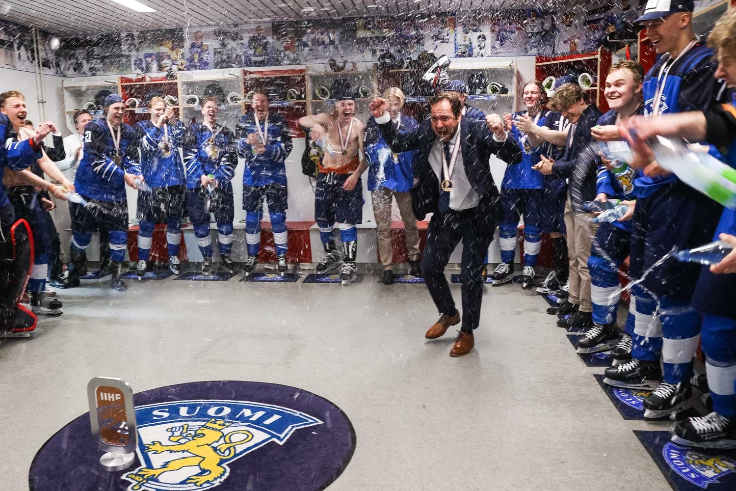 Pikkuleijonien päävalmentaja Mika Marttila: "Palaverimme jälkeen olin varma, että joukkue raapii pronssiottelusta voiton"
