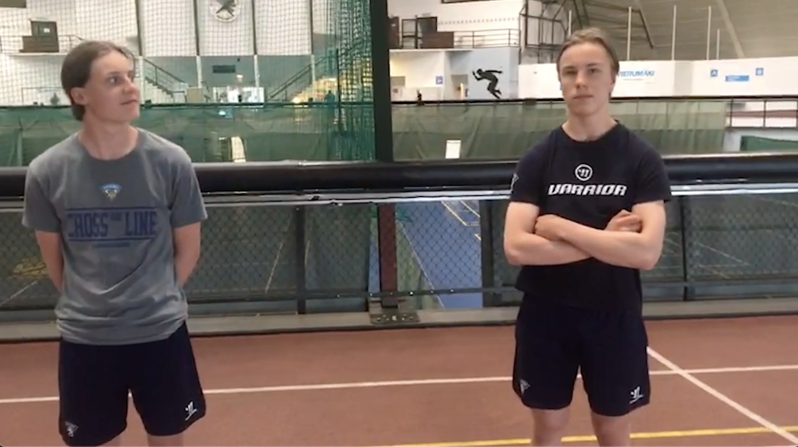 "U17-joukkueen Kasper Kulonummi ja Aleksanteri Kaskimäki, miten harjoittelu sujui koronakeväänä?"