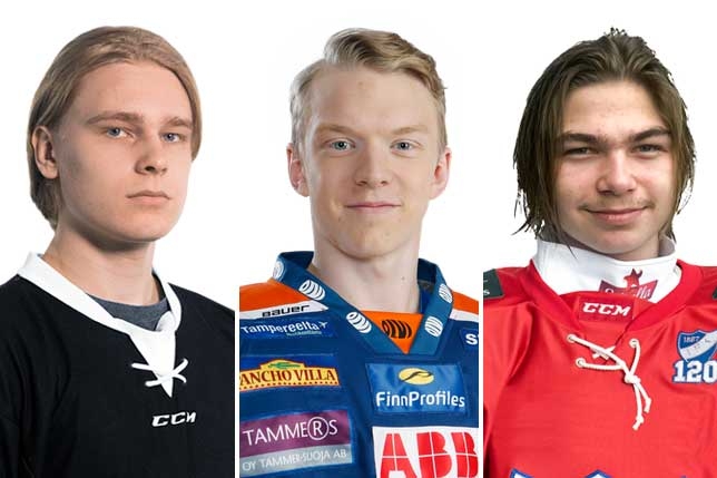 Kaapo Kakko, Toni Utunen ja Niklas Nordgren taistelevat joukkueineen paikasta B-nuorten finaaliin.