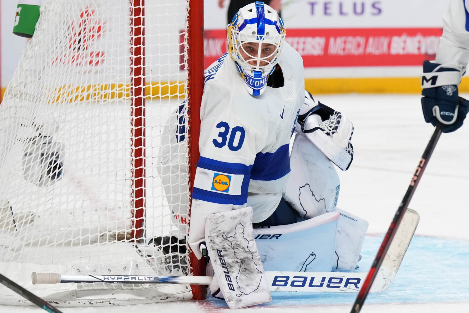 Petteri Rimpinen pelasi Suomen maalilla kaikissa seitsemässä MM-ottelussa.