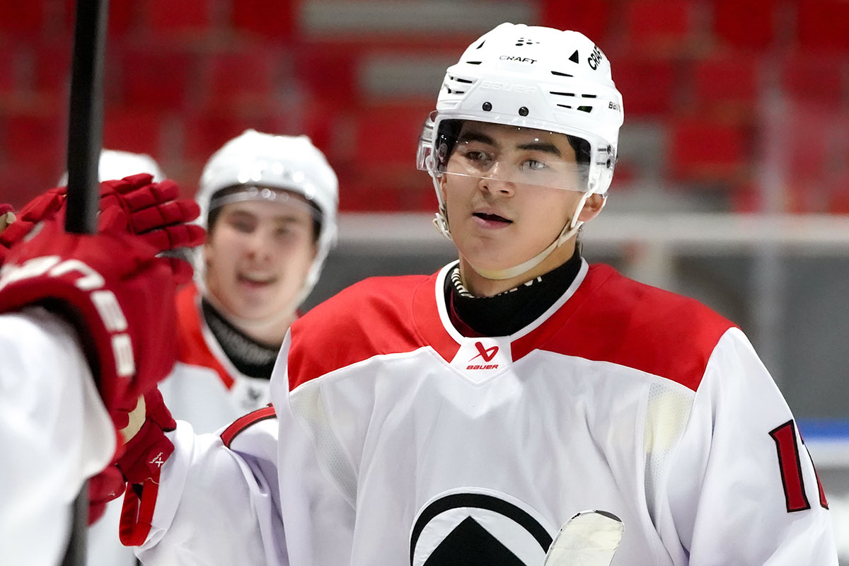 Ässien Alexandr Kim pelaa huippukautta U20 SM-sarjassa. (Kuva: Jenna Westerlund)