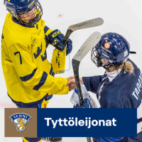 Kuvasarja: Tyttöleijonat avasi Euro Hockey Tour -kautensa Ruotsi-ottelulla