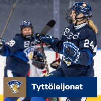 Kuvasarja: Tyttöleijonat huipensi kotiturnauksensa voitokkaasti – Sveitsi-peli kuvina