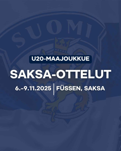 U20 haastajajoukkueen Saksa-otteluiden 2025 ohjelma, tulokset, kokoonpanot, tilastot...