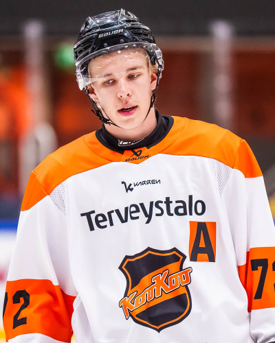 KooKoon Roope Tossavainen joulukuun paras pelaaja U20 SM-sarjassa