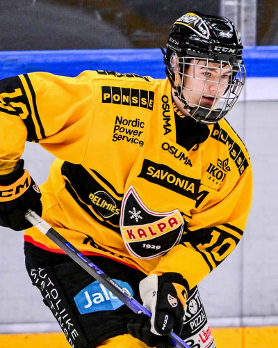 KalPan Akseli Pulkkanen lokakuun paras pelaaja U20 SM-sarjassa