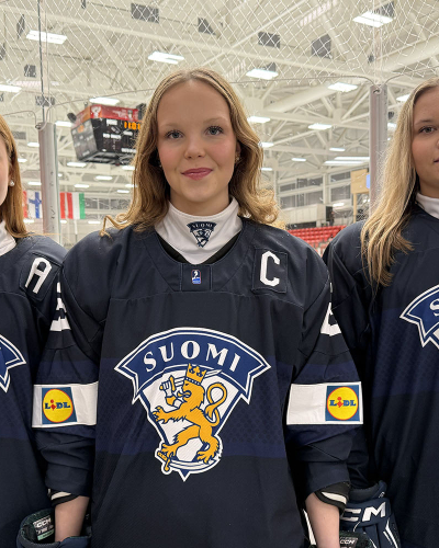 Tyttöleijonien kapteeni Senja Siivonen: ”On kunnia, että minuun luotetaan näin paljon”