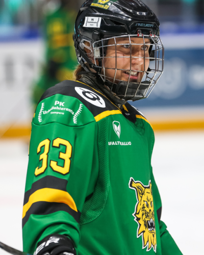 Auroraliigan lokakuun pelaajaksi valittiin Ilveksen Elli Suoranta