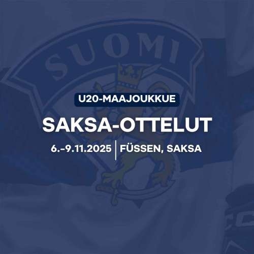 U20 haastajajoukkueen Saksa-otteluiden 2025 ohjelma, tulokset, kokoonpanot, tilastot...