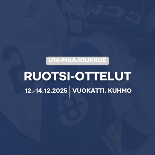 U16 Ruotsi-otteluiden ohjelma, tulokset, maalikoosteet, kokoonpanot, tilastot... 
