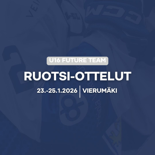 U16 Future Teamin Ruotsi-otteluiden ohjelma, tulokset, kokoonpanot, tilastot... 