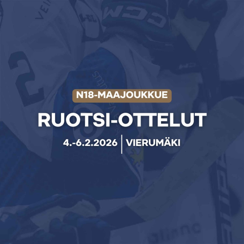 N18 Tyttöleijonien haastajajoukkueen Ruotsi-otteluiden 2026 ohjelma, tulokset, kokoonpanot, tilastot...