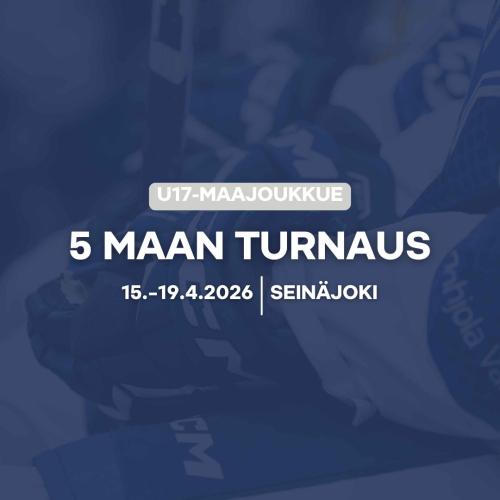U17:n Seinäjoen-turnauksen 2026 ohjelma, tulokset, kokoonpanot, tilastot...