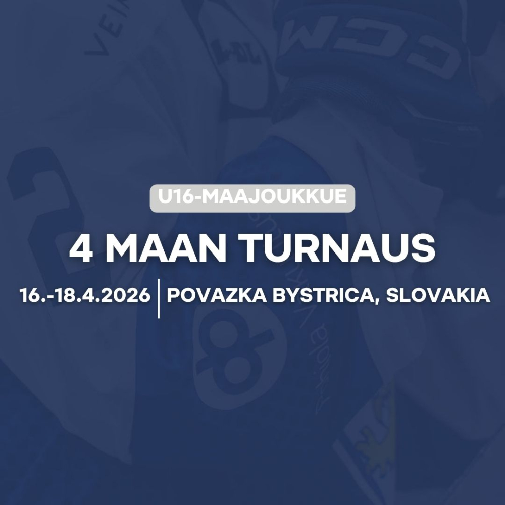 U16:n Slovakian-turnauksen ohjelma, tulokset, kokoonpanot, tilastot... 