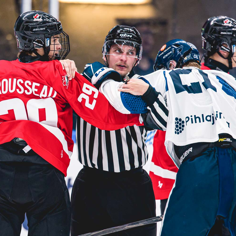 Pronssiottelu Suomi–Kanada lauantaina kello 18.00 – Kanadan voittoputki poikki Hlinka Gretzky Cupissa