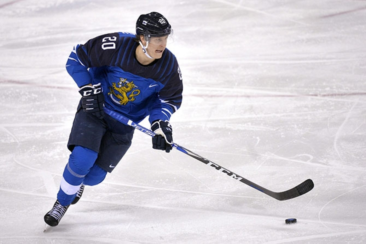 Eeli Tolvanen valittiin olympiaturnauksen All Star -kentälliseen
